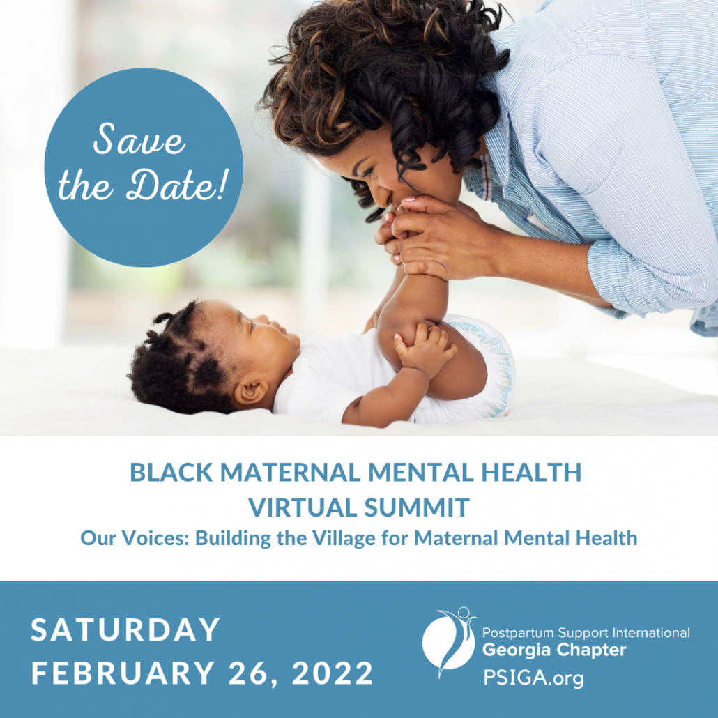 SAVE THE DATE for our February Black Maternal Mental Health Summit